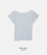 BN ウェーブテンセルウールショートスリーブTシャツ (5color)