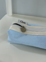 Clam ラウンドペンケース _ ソーダ