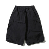 Big Pocket Nylon Bermuda Pants (Black)