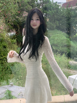 [MADE] Liris ribbon lace dress
