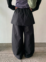 Cardin Cotton Banding Skirt Pants