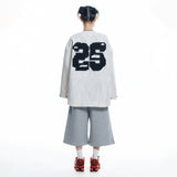 ENOE Patch Sweat Bermuda Pants - GREY