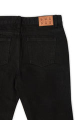 スタッドブーツカットデニムパンツ (BLACK) ウィメン