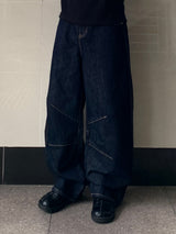 Quia Non-fade Dart Balloon Denim Pants