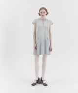 Dolls Hoodie Cap Sleeve Dress Sky