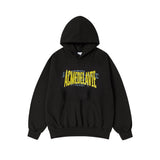 25FW ダブルレイヤーロゴフーディー ブラック