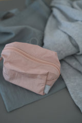 puff pouch (pink_nylon)