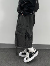ピグメント バックル カーゴ バミューダ パンツ