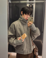 Claw Wool Warmer Blouson