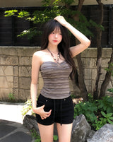 Week Banding Cotton Shorts