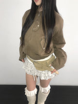 virginia suede blouson 