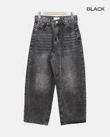 Enon Brushed Wide Denim Pants