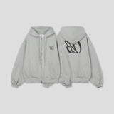 [MADE] ツーウェイレヴェリーフーディドジップアップ M/L