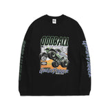 ODDBALL モンスタートラック ロングスリーブ ブラック