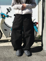 ケリーバックスタッドベルトバルーンパンツ (2c)