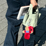 canvas mini-mini bag (3 colors)