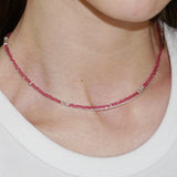 GLITTER NECKLACE PINK