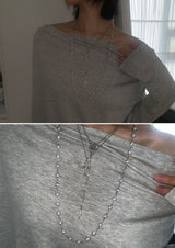 PEARL LAYER NECKLACE