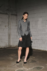 td strap shirt (dark grey)