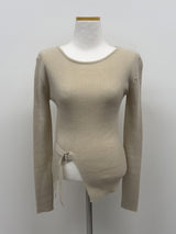 Ray Buckle Wrap Knit