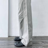 ウォッシュド フォーム ワイド パンツ