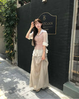 frit veil 20% chiffon shirt / blouse
