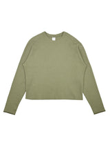 No.1445 ワッフル FH クロップ T (3color)