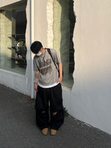 Convertible Wide Cotton Pants (5 Colors)