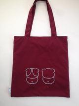 Guinea reversible shoulder bag