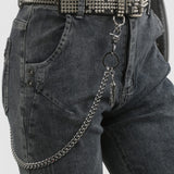 SVC-528 Feather Silver Basic Trouser Chain