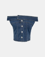 Dakota Off Shoulder Denim Top