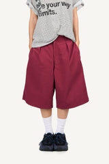 Fold Tuck Bermuda Pants