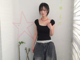 Puff shirring T