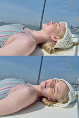 [Milky Stripes_green fig] One Piece Swimsuit