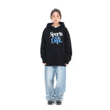 Sports Dept Authentic Logo Hoody - Black