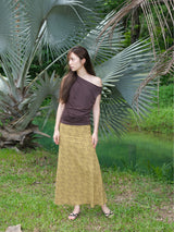 Soft Drape Sleeveless (Brown)