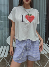 フルーツラブクロップTシャツ