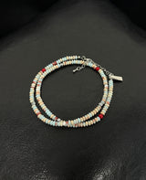 Lyle Blue Bead Necklace