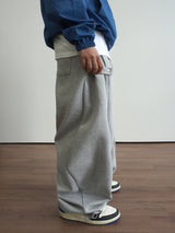 ピンチサイドスナップスウェットパンツ6C