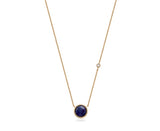 26SS★ [Premium Plating] Penisense AB Goutte Necklace Lapis Lazuli