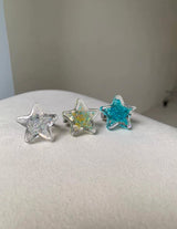 Star beads Star ring (3color)