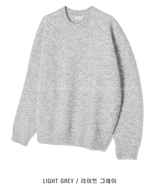 nade Alpaca Overfit Wool Round Knit