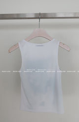 Ghost printed sleeveless shirt
