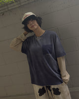 Fade out fake pocket tee NV