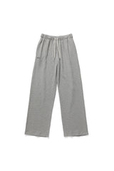 Waffle sweat pants_gray