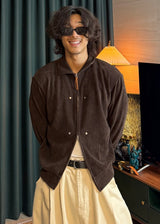 Bottega Veneta Collar Zip-Up Cardigan 5COLOR