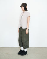 Round Collar Archive Check Shirt