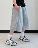 Easy Side Snap Bermuda Sweat Pants
