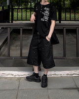 Carbon Double Knee Bermuda Pants