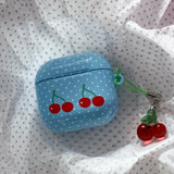 DOT CHERRY AIRPODS CASE 